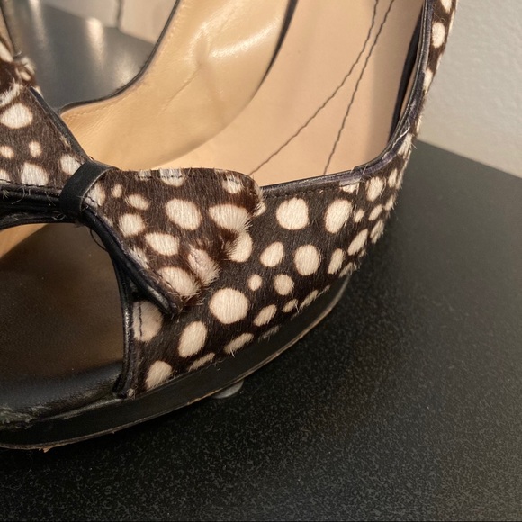 Kate Spade Pony Hair Sling Back Pumps - Picture 12 of 13